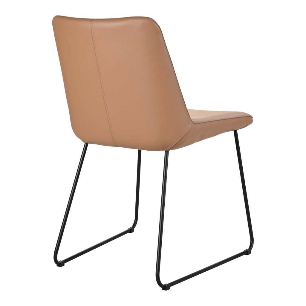 Villa Dining Chair Light Brown-Set Of Two - Image 7