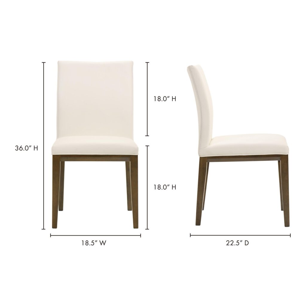 Frankie Dining Chair White (Set of 2) - Image 8