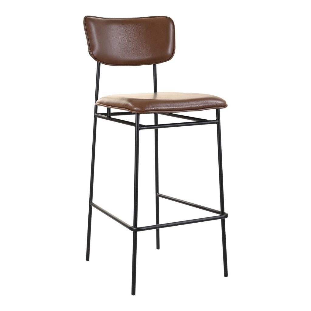 Sailor Bar Stool Dark Brown - Image 2