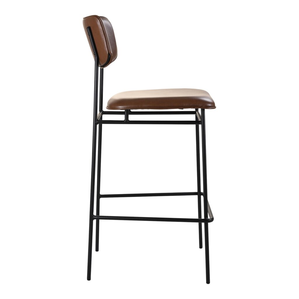 Sailor Bar Stool Dark Brown - Image 3