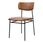 Sailor Dining Chair Brown - Set Of Two 12 Sailor Dining Chair Brown - Set Of Two EQ-1016-03 EQ 1016 03