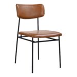 Sailor Dining Chair Brown - Set Of Two 14 Sailor Dining Chair Brown - Set Of Two EQ-1016-03 EQ 1016 03 02
