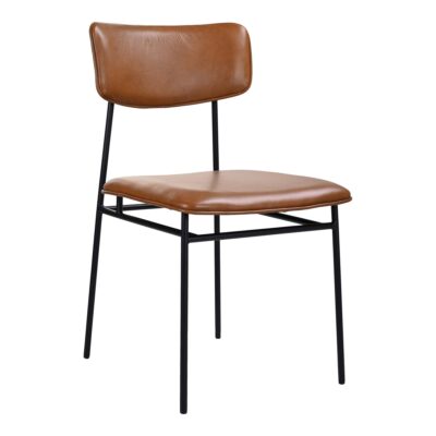 Sailor Dining Chair Brown - Set Of Two EQ-1016-03 EQ 1016 03 02