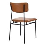 Sailor Dining Chair Brown - Set Of Two 15 Sailor Dining Chair Brown - Set Of Two EQ-1016-03 EQ 1016 03 03