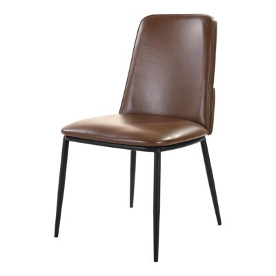 Douglas Dining Chair Dark Brown - Set Of Two EQ-1017-20 EQ 1017 20