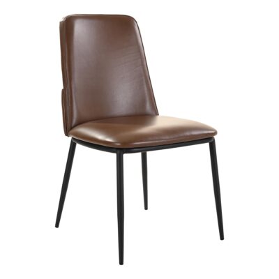 Douglas Dining Chair Dark Brown - Set Of Two EQ-1017-20 EQ 1017 20 01