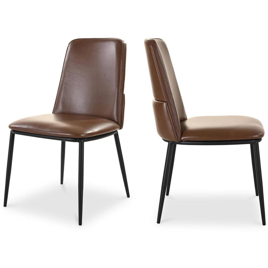 Douglas Dining Chair Dark Brown - Set Of Two