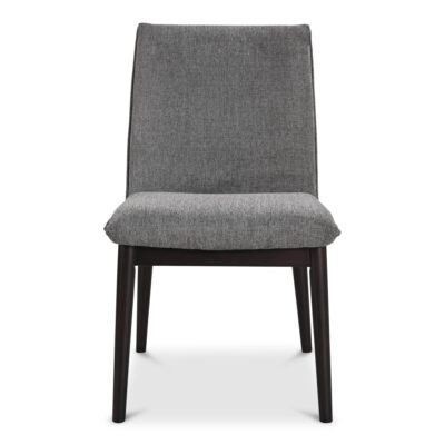 Charlie Dining Chair Dark Grey – Set Of Two EQ-1023-25 EQ 1023 25