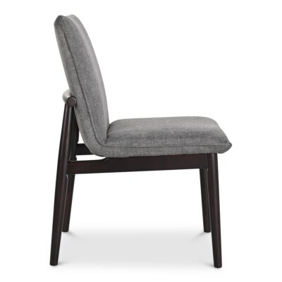 Charlie Dining Chair Dark Grey – Set Of Two EQ-1023-25 EQ 1023 25 02