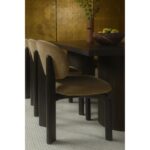 Sami Dining Chair Brown Set Of Two EQ-1027-03 EQ 1027 03 12