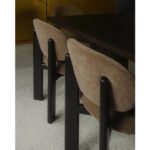 Sami Dining Chair Brown Set Of Two EQ-1027-03 EQ 1027 03 13