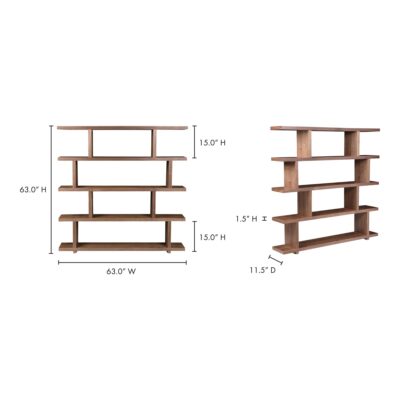 Miri Shelf Large Walnut ER-1073-03 ER 1073 03 70