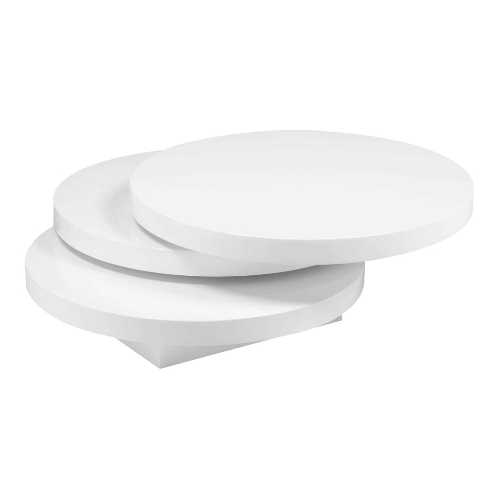 Torno Coffee Table White - Image 2