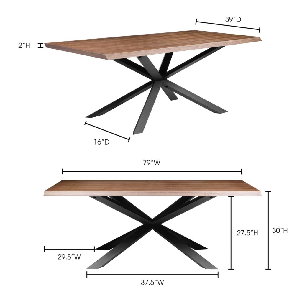 Oslo Dining Table Walnut - Image 5