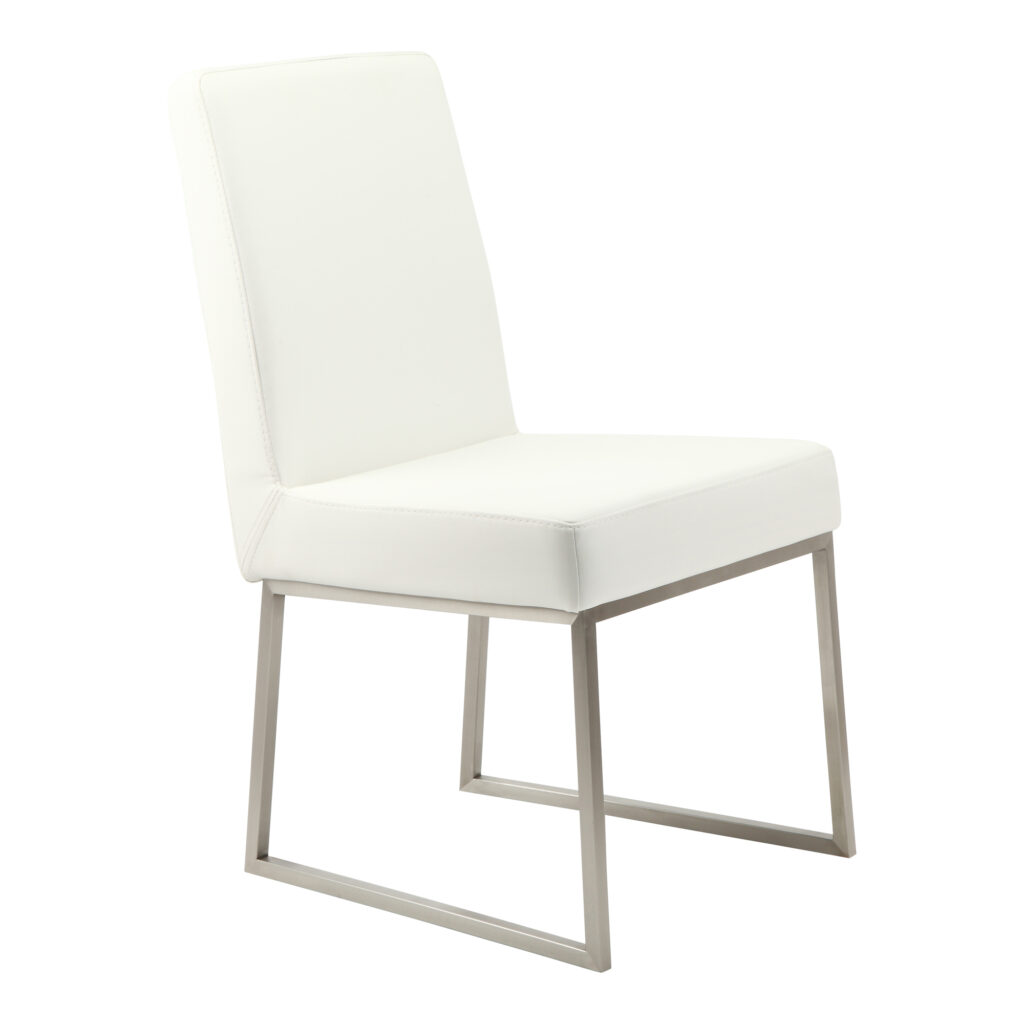 Tyson Dining Chair White (Set of 2) - Image 3