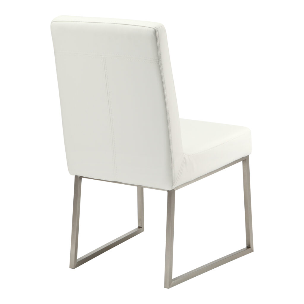 Tyson Dining Chair White (Set of 2) - Image 4