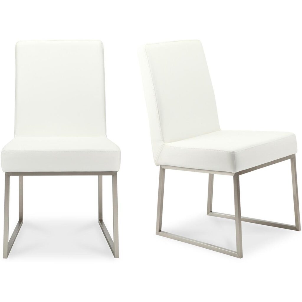 Tyson Dining Chair White (Set of 2)