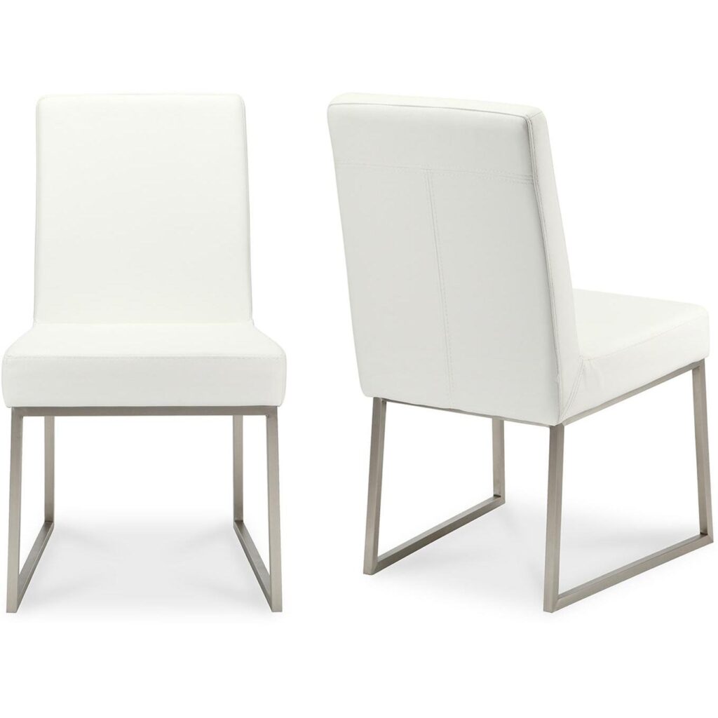 Tyson Dining Chair White (Set of 2) - Image 2