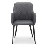 Cantata Dining Chair Black (Set of 2) 15 Cantata Dining Chair Black (Set of 2) ER-2040-02 ER 2040 02 Cantata front shadsilo