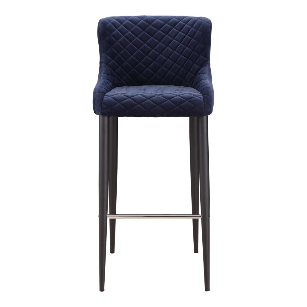 Etta Barstool Dark Blue