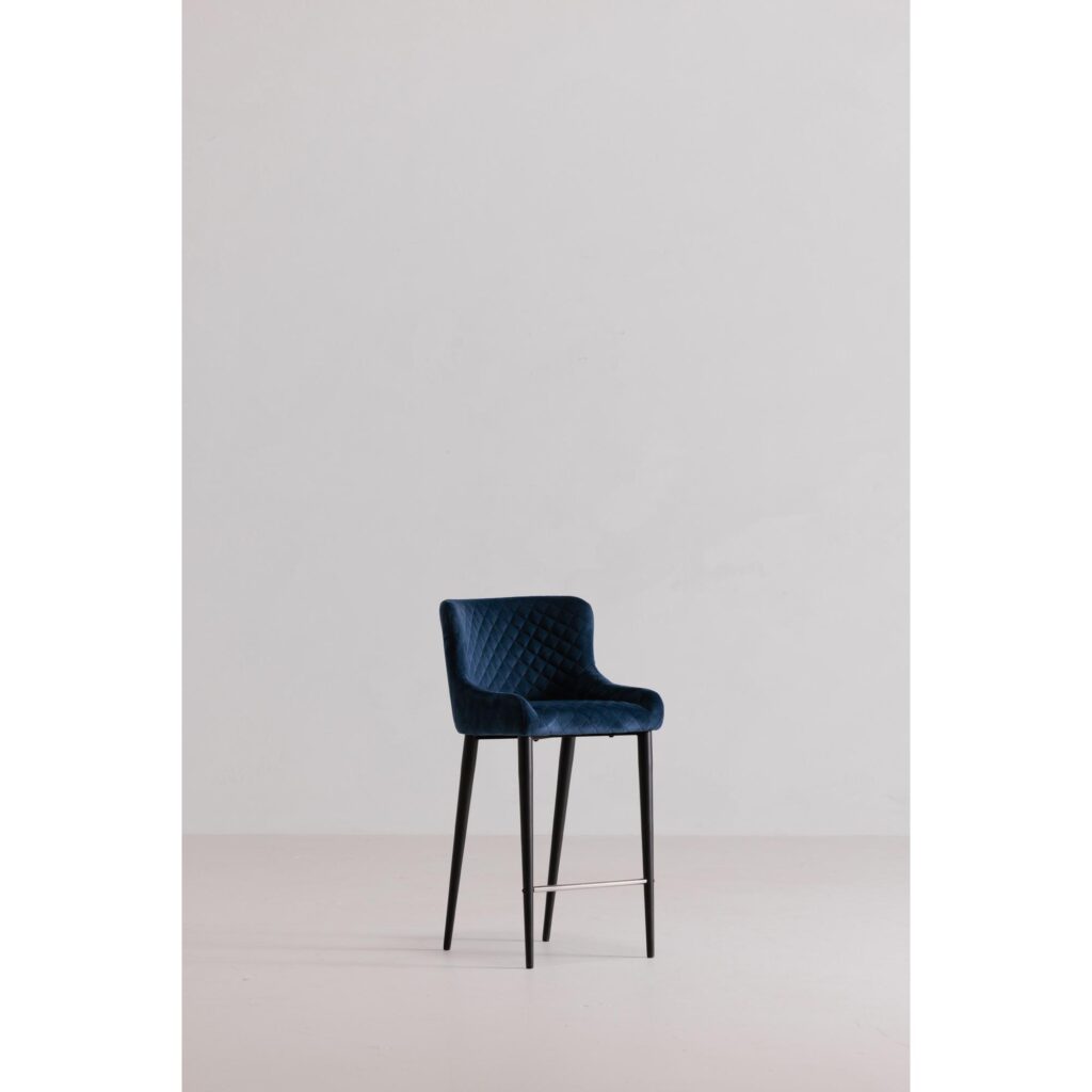 Etta Barstool Dark Blue - Image 7