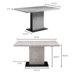 Hanlon Dining Table 5 Hanlon Dining Table ER-2064-29-0 ER 2064 29 70