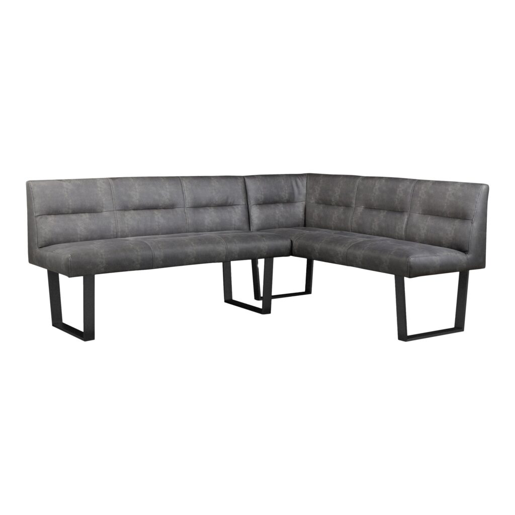 Hanlon Corner Bench Dark Grey - Image 2