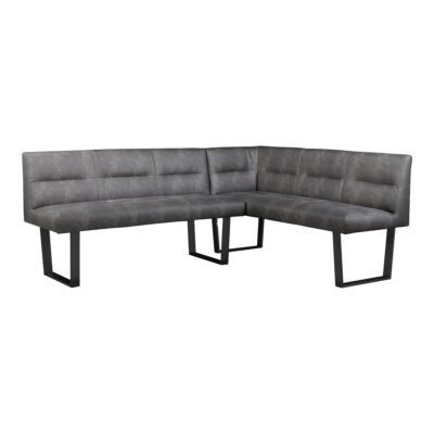 Hanlon Corner Bench Dark Grey ER-2066-25-0 ER 2066 25 01