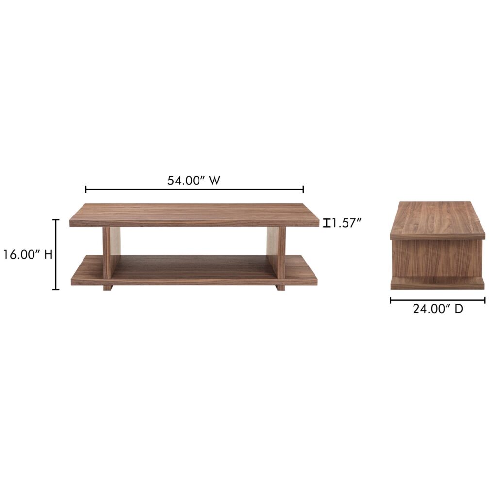 Miri Coffee Table Walnut - Image 9