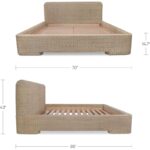 Claudia Bed Queen Natural ET-1003-24-0 ET 1003 24 0 70 dim