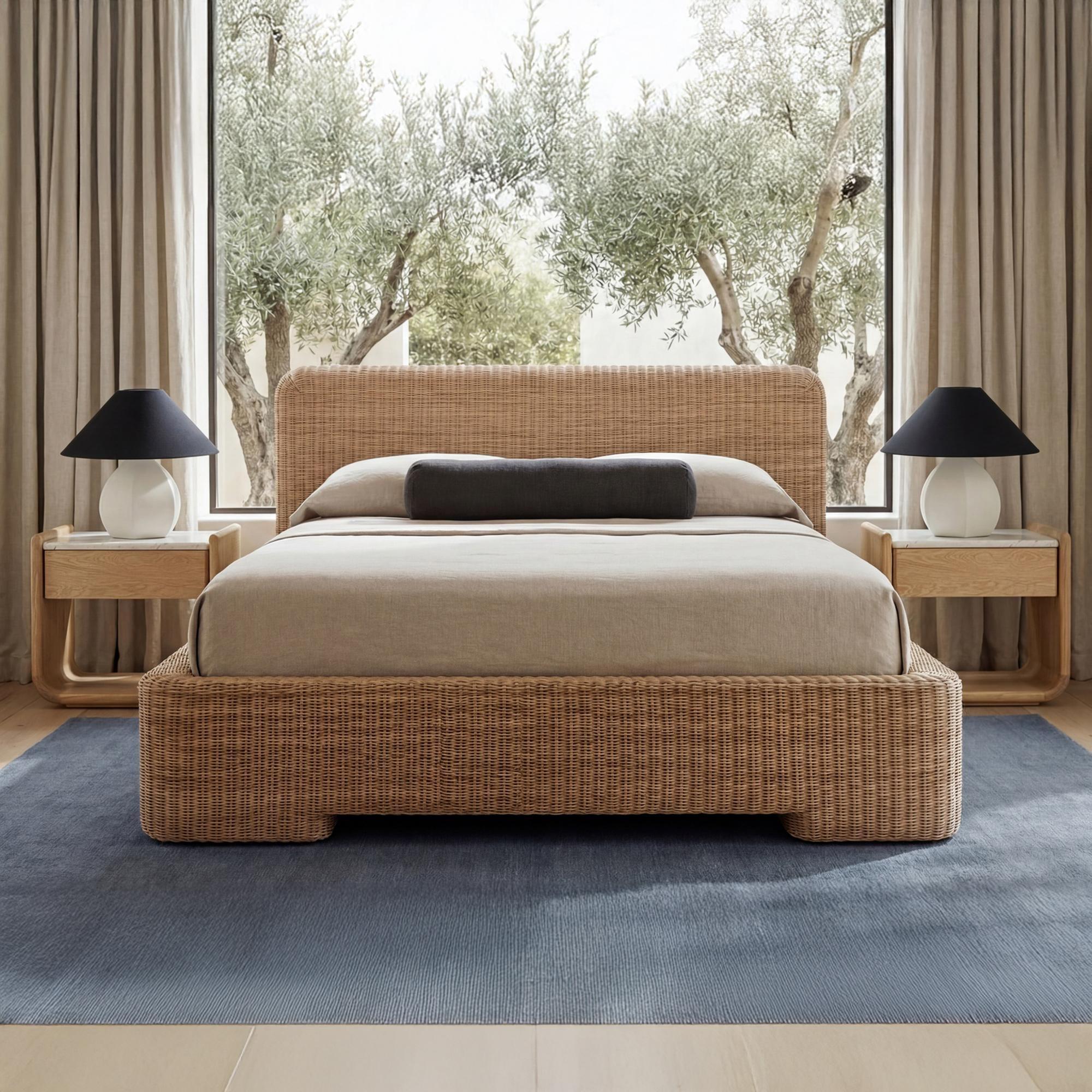 Claudia Bed King Natural 2 Claudia Bed King Natural - Image 2