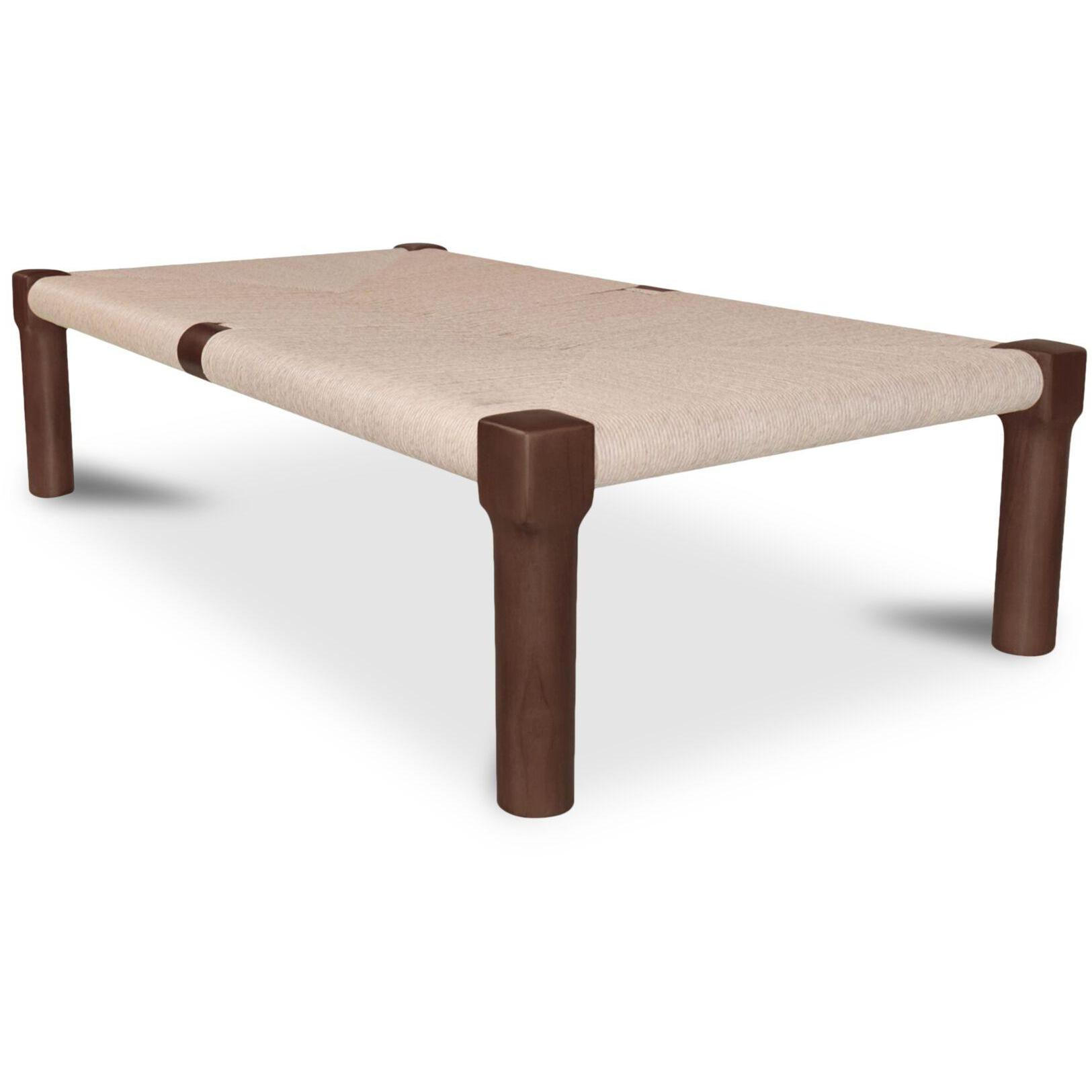 Kaia Outdoor Coffee Table Dark Brown 2 Kaia Outdoor Coffee Table Dark Brown - Image 2
