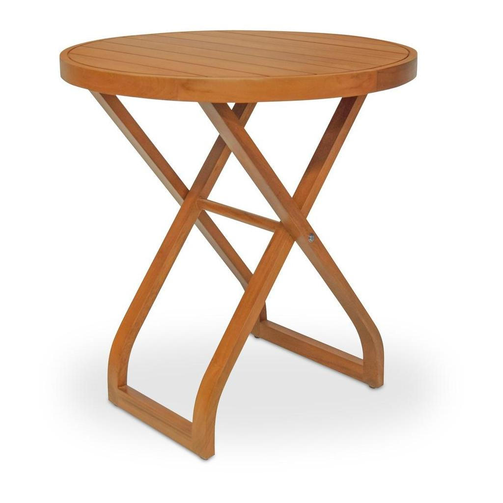 Perry Outdoor Bistro Table Natural 3 Perry Outdoor Bistro Table Natural - Image 3
