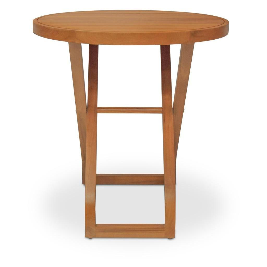 Perry Outdoor Bistro Table Natural 4 Perry Outdoor Bistro Table Natural - Image 4