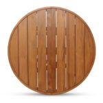 Perry Outdoor Bistro Table Natural 13 Perry Outdoor Bistro Table Natural - Image 5