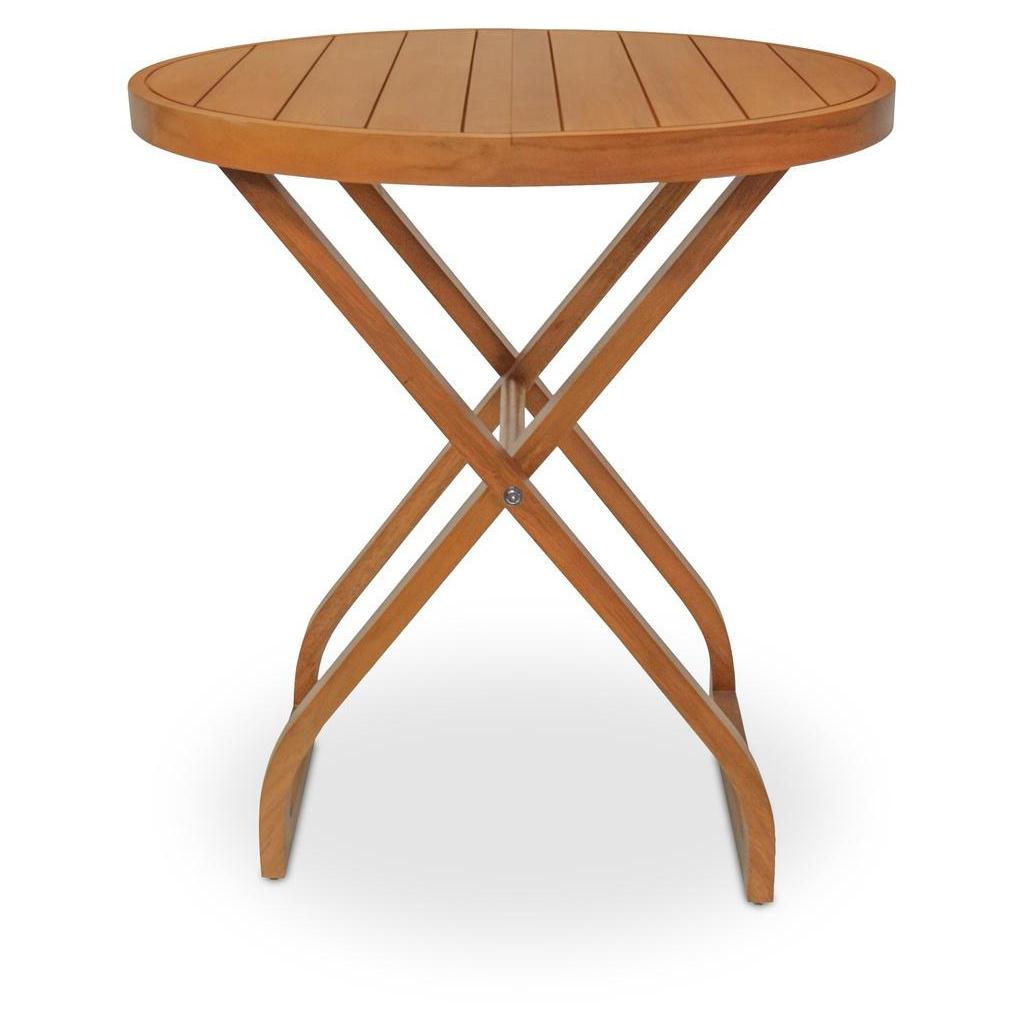 Perry Outdoor Bistro Table Natural 1 Perry Outdoor Bistro Table Natural