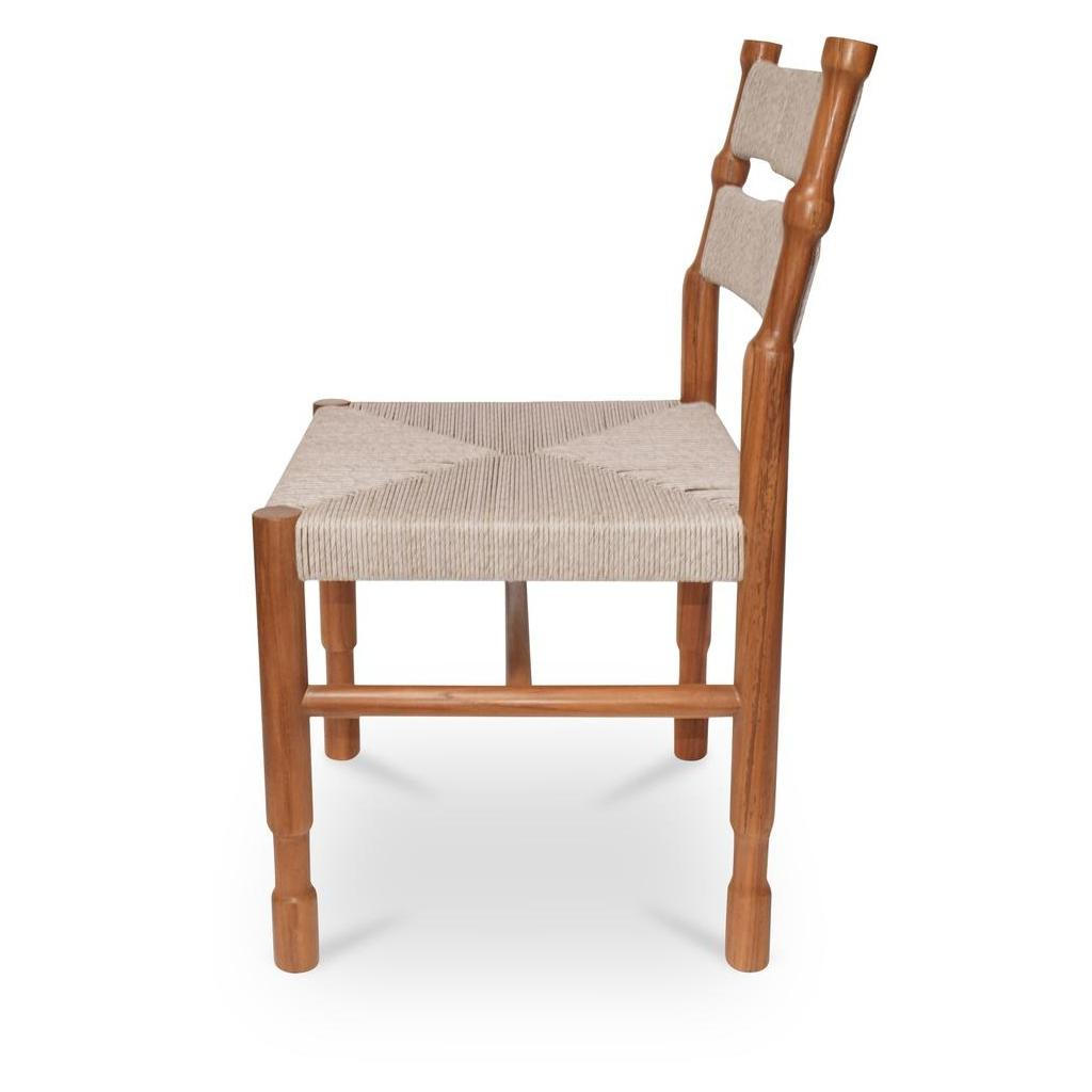 Raf Outdoor Dining Chair Natural (Set of 2) 2 Raf Outdoor Dining Chair Natural (Set of 2) - Image 2