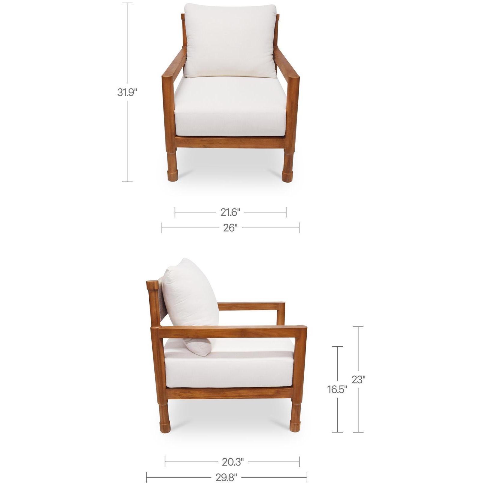 Raf Outdoor Accent Chair Natural 3 Raf Outdoor Accent Chair Natural - Image 3