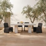 Ella Outdoor Dining Chair Charcoal-Set of Two 4 Ella Outdoor Dining Chair Charcoal-Set of Two ET-1012-07 ET 1012 07 10
