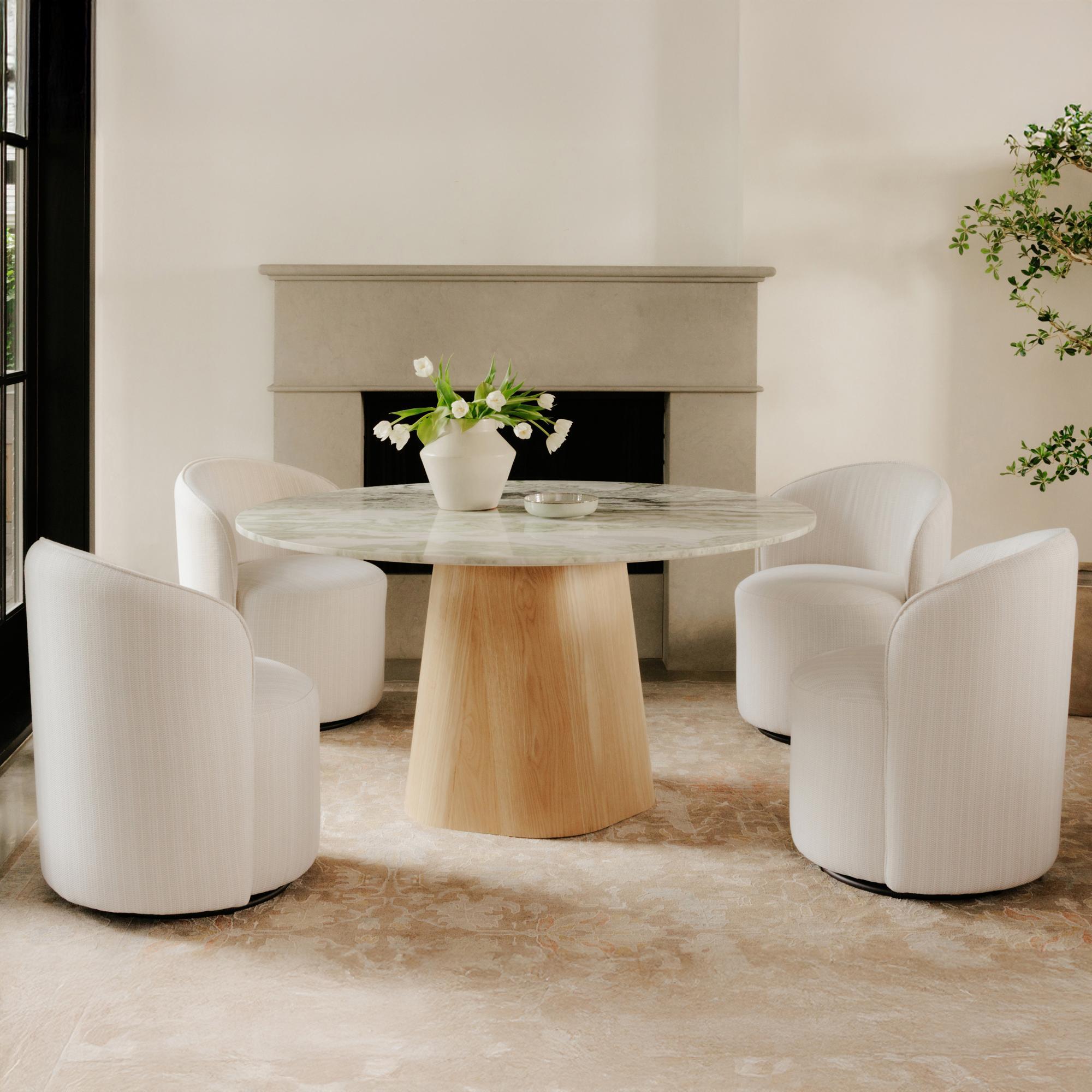 Evelyn Dining Table Onyx Marble 13 Evelyn Dining Table Onyx Marble - Image 13