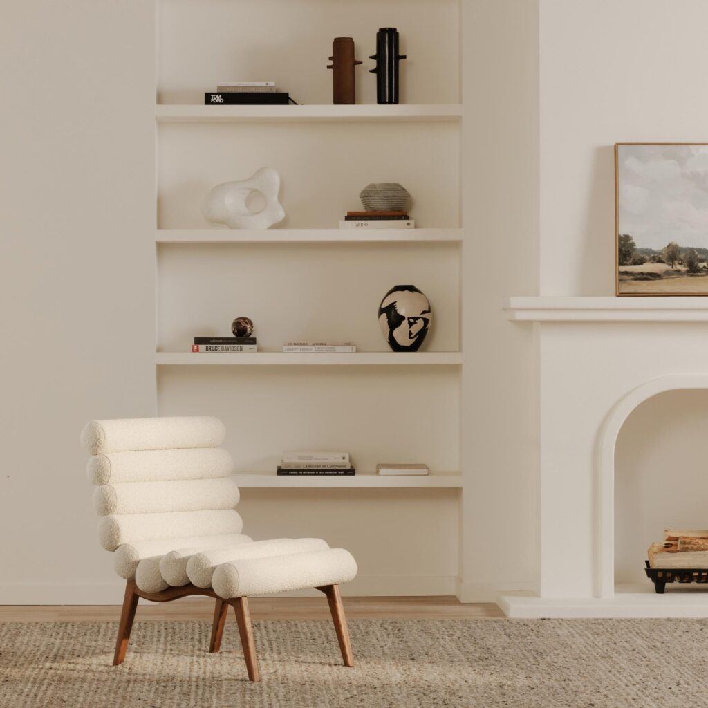 Arlo Accent Chair Off White - Image 6