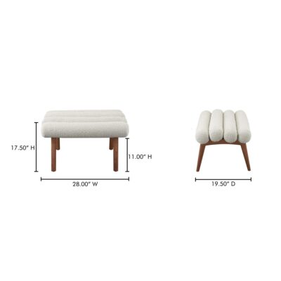 Arlo Stool Off White EW-1014-14 EW 1014 14 70