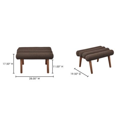 Arlo Stool Deep Brown EW-1014-20 EW 1014 20 70