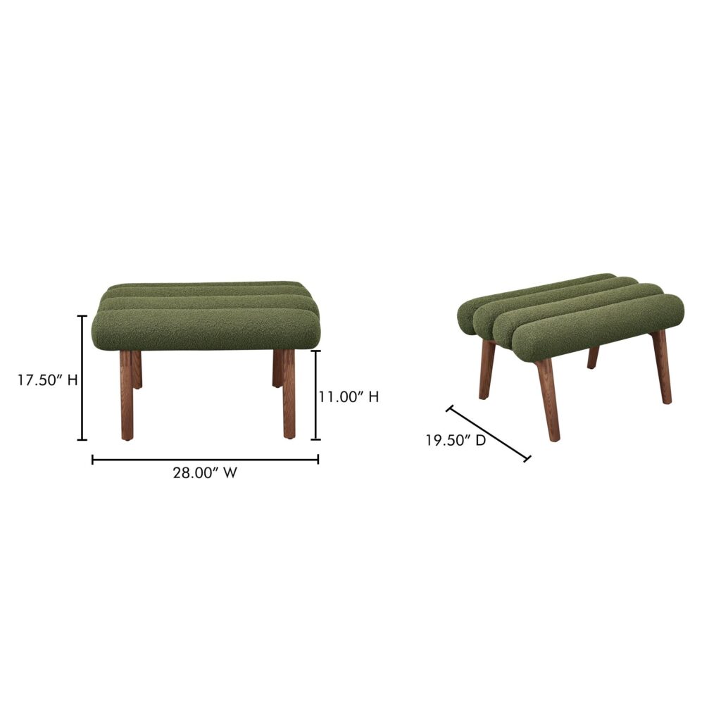 Arlo Stool Dark Green - Image 8