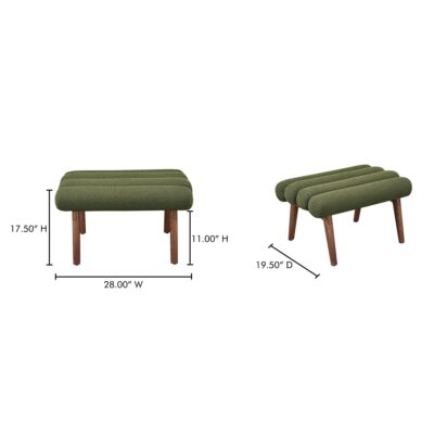 Arlo Stool Dark Green EW-1014-27 EW 1014 27 70