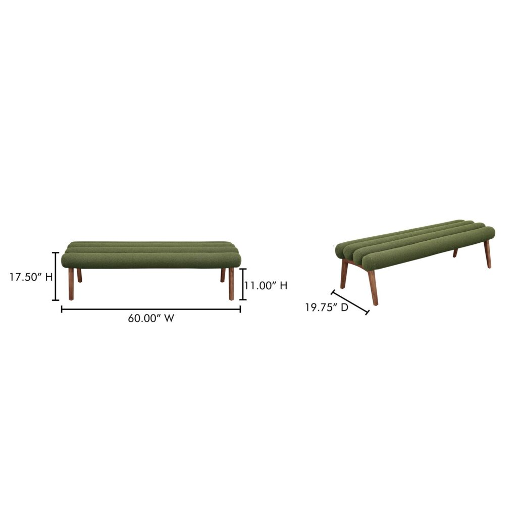 Arlo Bench Dark Green - Image 7