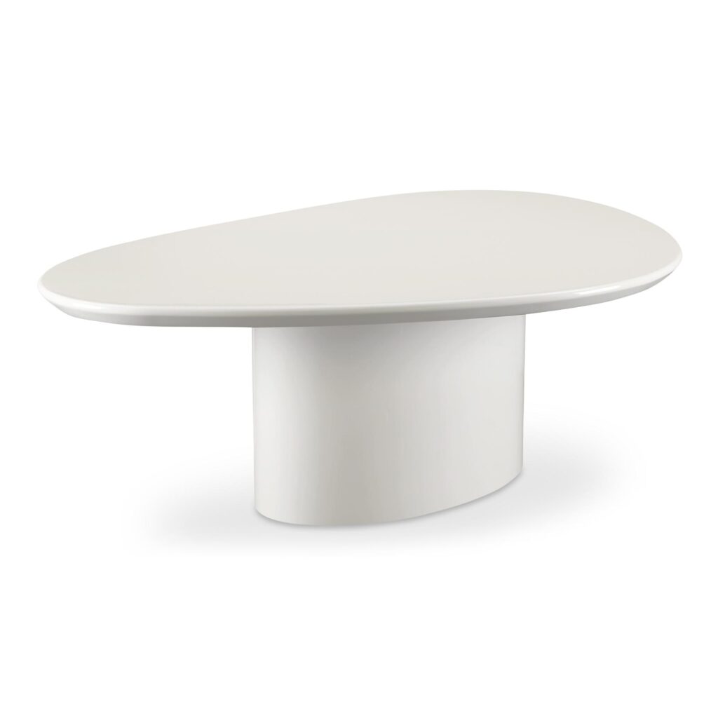 Eden Coffee Table Ivory Lacquer - Image 2