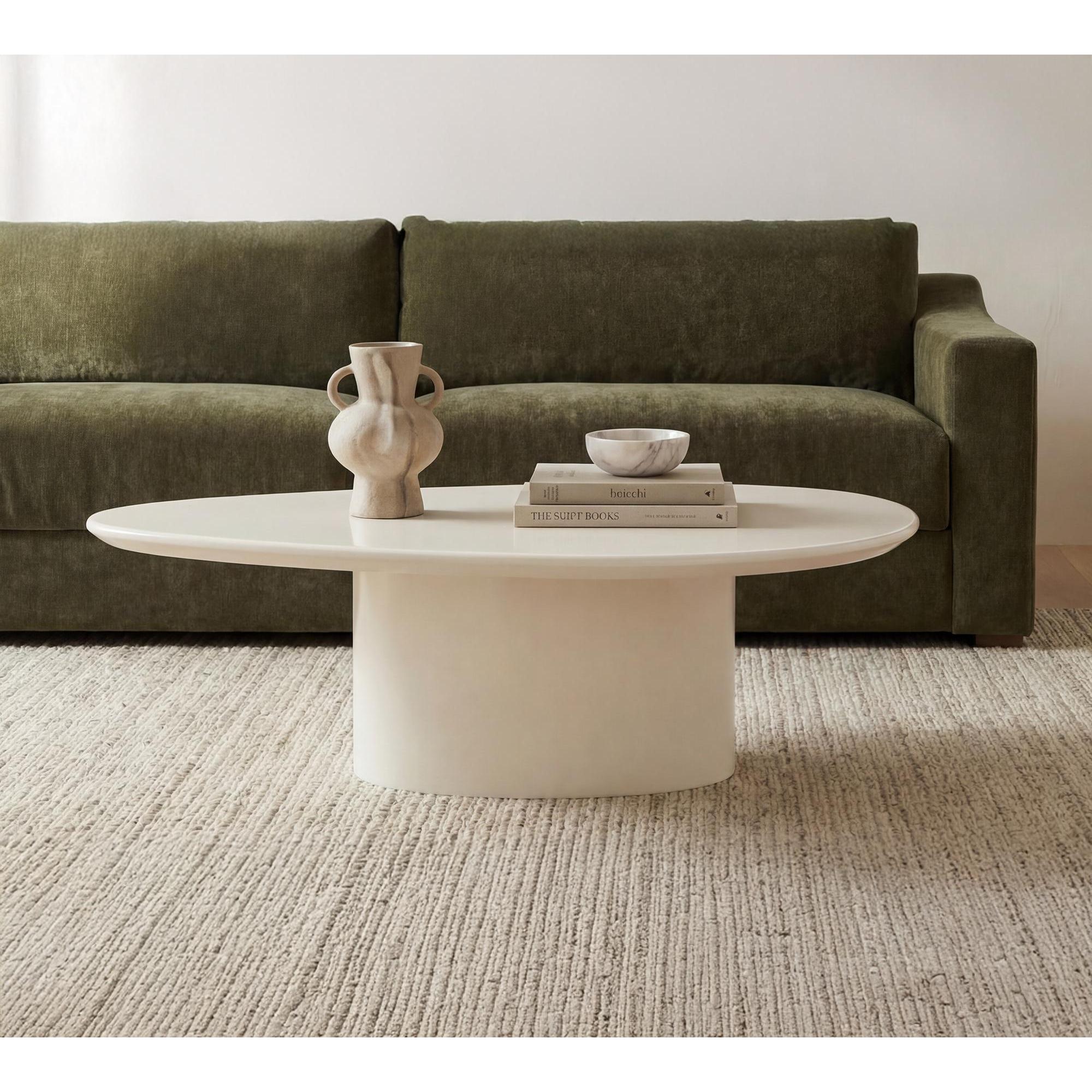 Eden Coffee Table Ivory Lacquer 7 Eden Coffee Table Ivory Lacquer - Image 7