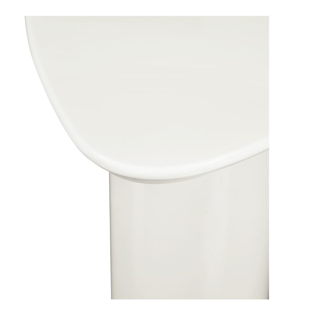 Eden Accent Table Ivory Lacquer - Image 4