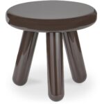 Joy Accent Table Dark Brown Lacquer EW-1020-20 EW 1020 20 02